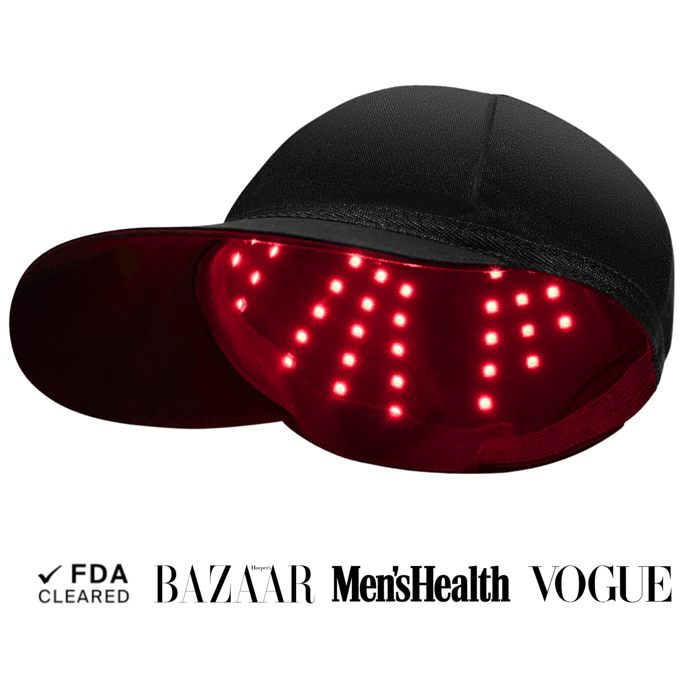 Magictapgo Gorra de Terapia de Luz Roja para Tratamientos de Crecimiento del Cabello