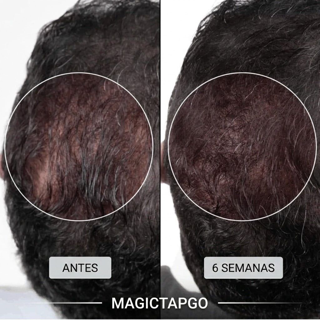 Magictapgo Gorra de Terapia de Luz Roja para Tratamientos de Crecimiento del Cabello